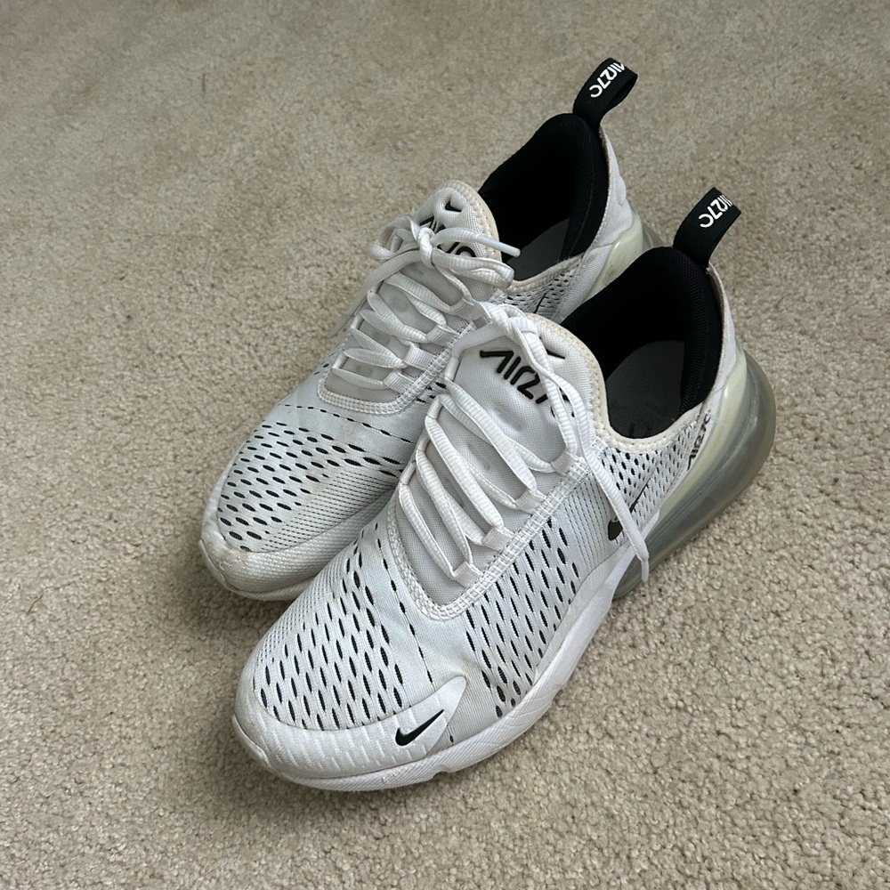 Nike Air Max 270 White Sneakers